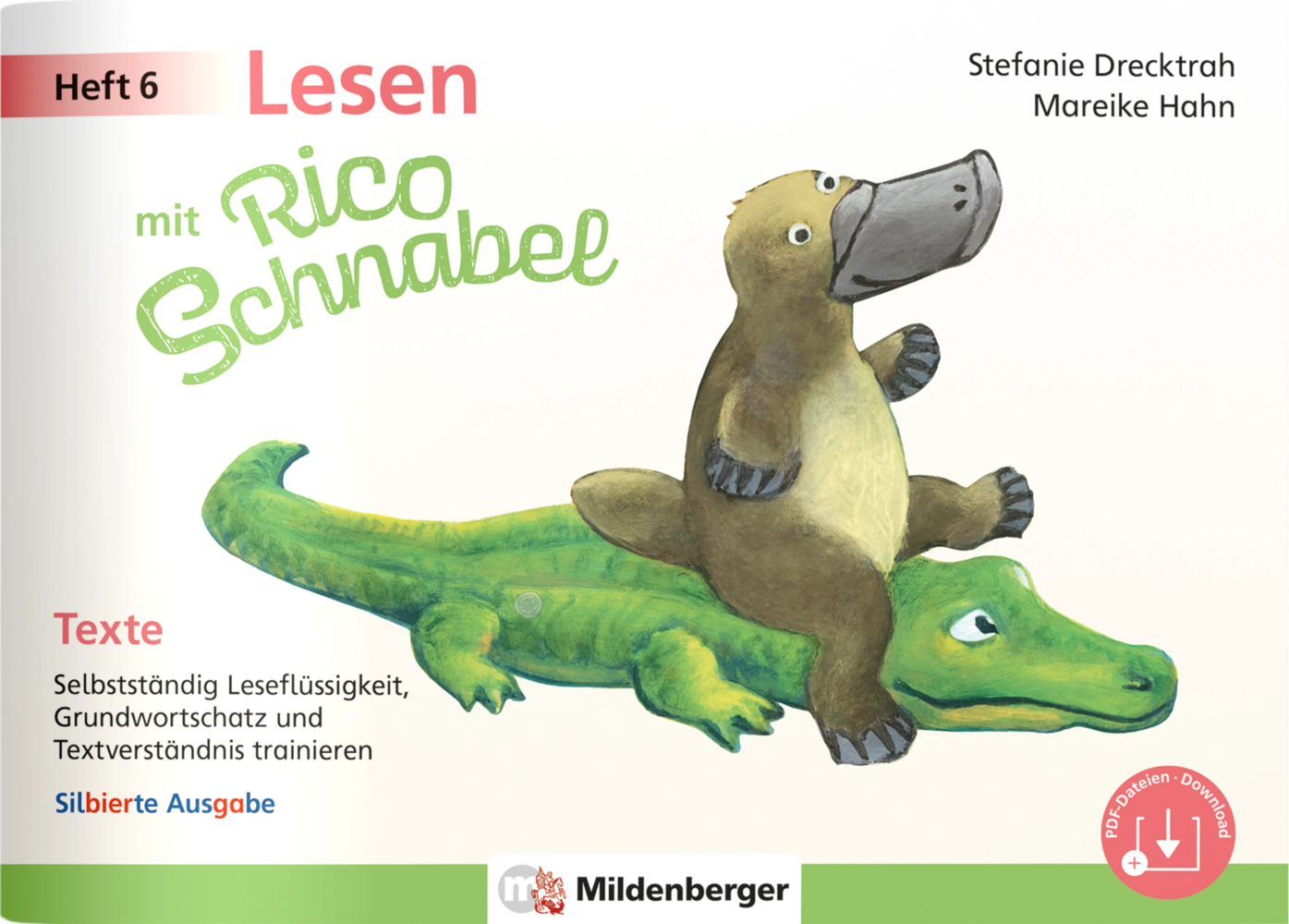 Lesen mit Rico Schnabel, Heft 6: Texte - silbierte Ausgabe main product photo