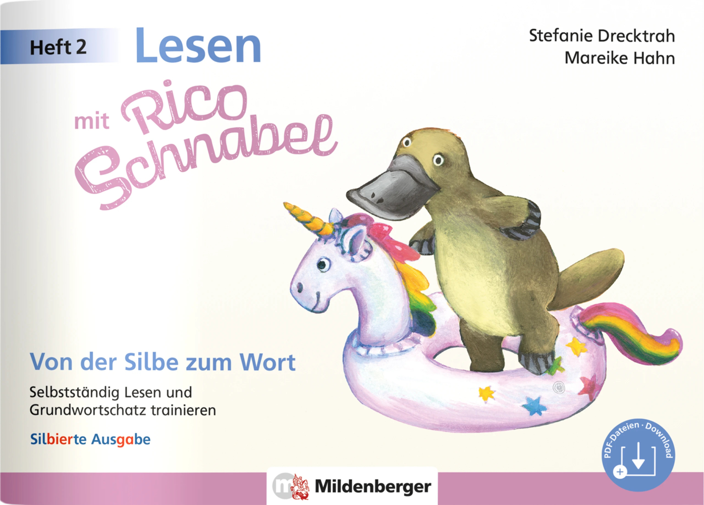 Lesen mit Rico Schnabel, Heft 2: Von der Silbe zum Wort - silbierte Ausgabe main product photo