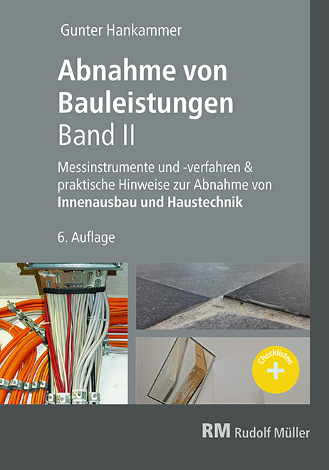 Abnahme von Bauleistungen, 6.A.Band II main product photo
