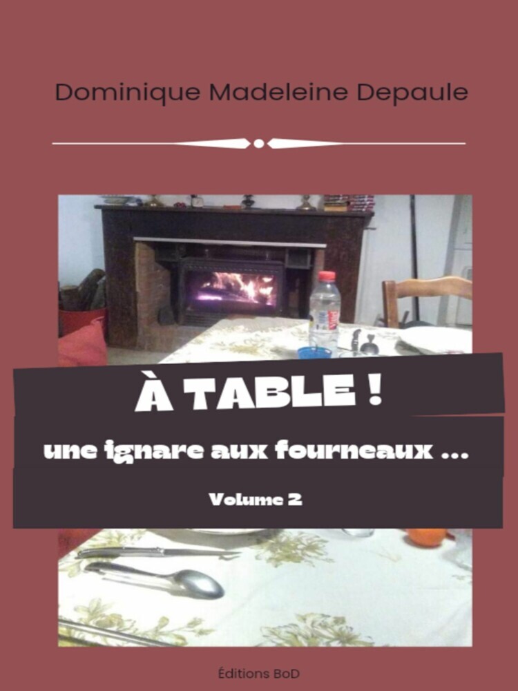 À table volume 2 main product photo