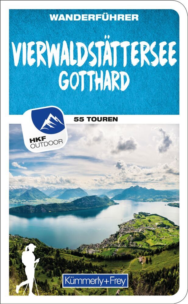 Kümmerly+Frey Wanderführer Vierwaldstättersee, Gotthard main product photo