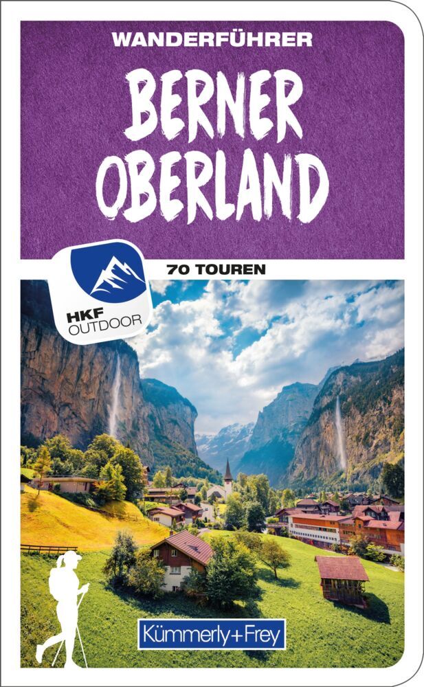 Kümmerly+Frey Wanderführer Berner Oberland main product photo