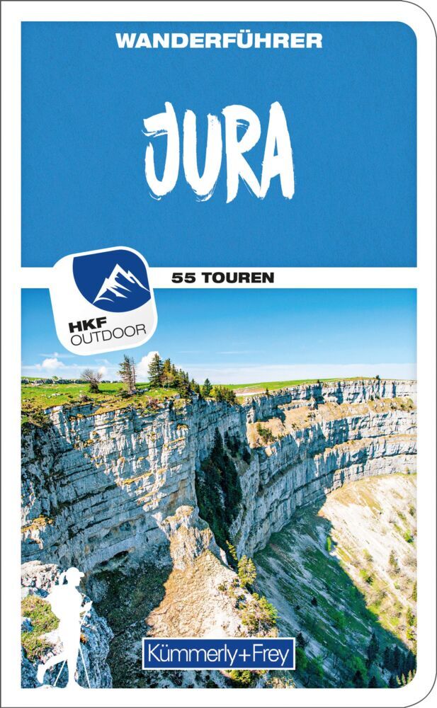 Kümmerly+Frey Wanderführer Jura main product photo
