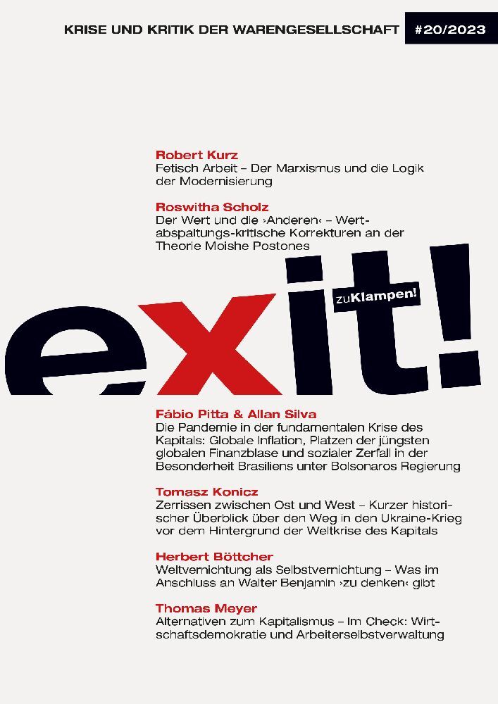 Exit! Krise und Kritik der Warengesellschaft main product photo