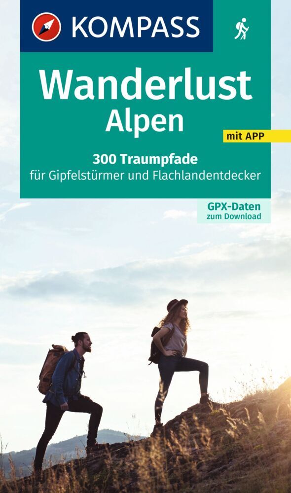 KOMPASS Wanderlust Alpen main product photo