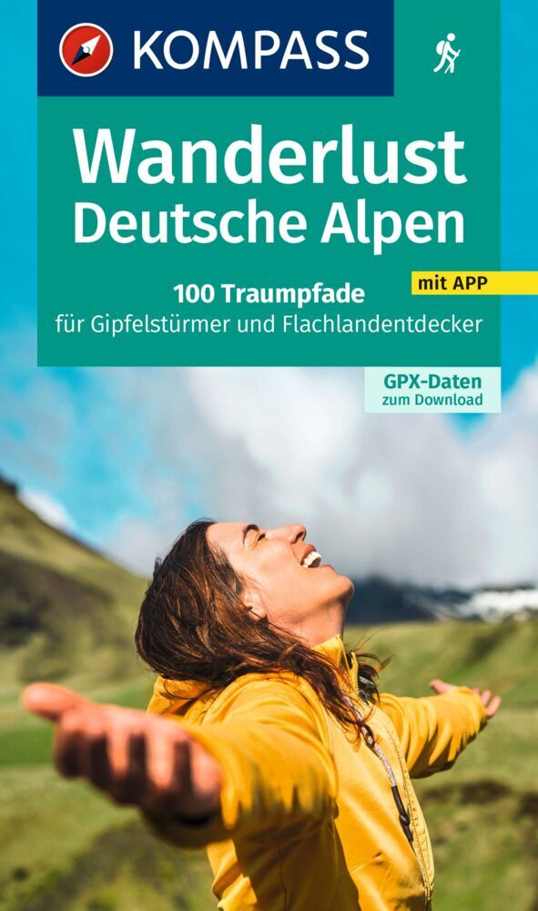 KOMPASS Wanderlust Deutsche Alpen main product photo