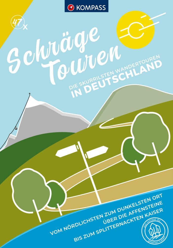 KOMPASS Schräge Touren Deutschland, 47 Touren main product photo