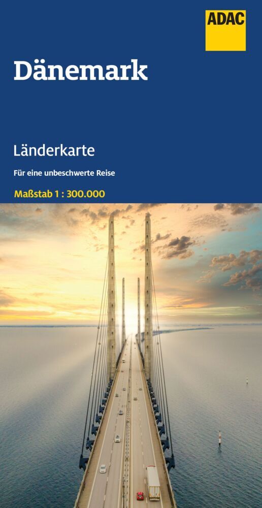 ADAC Länderkarte Dänemark 1:300.000 main product photo