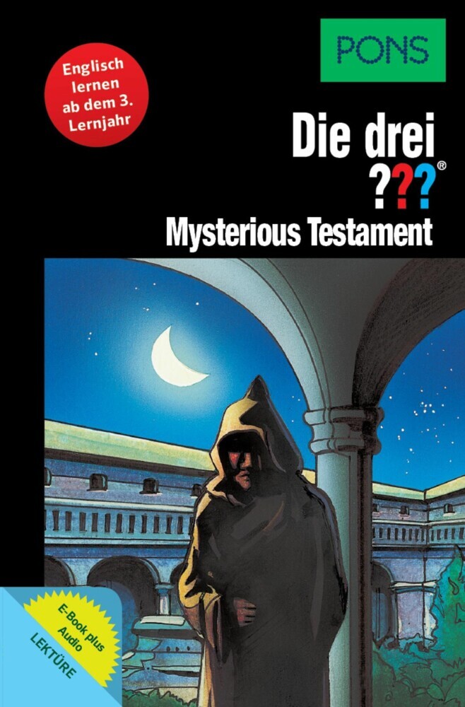 PONS Die drei ??? Fragezeichen Mysterious Testament mit Audio main product photo