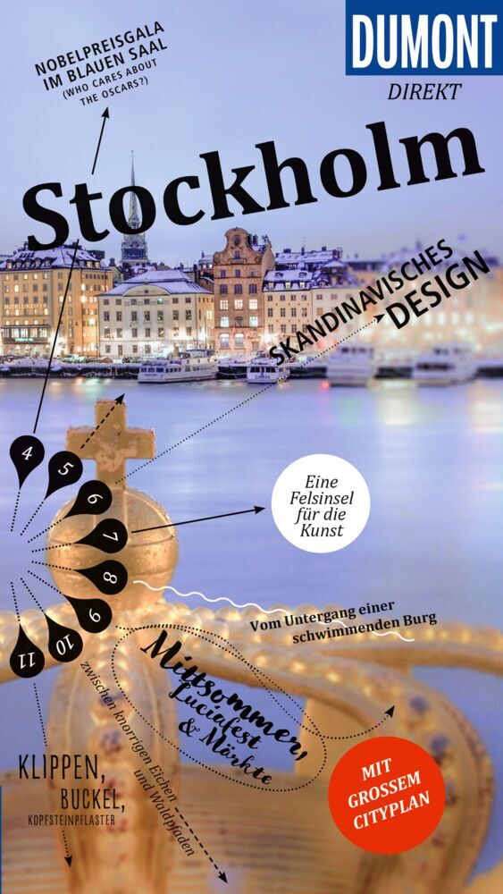DUMONT direkt Reiseführer Stockholm main product photo