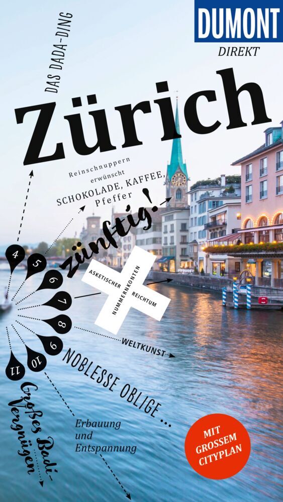 DUMONT direkt Reiseführer Zürich main product photo