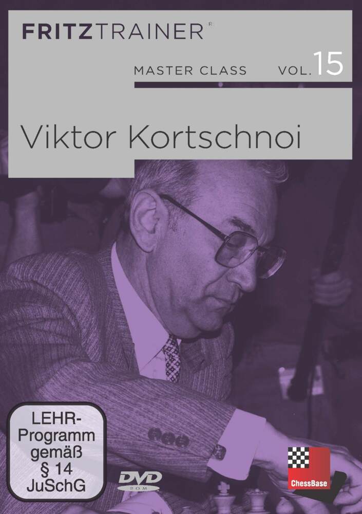 Master Class 15: Viktor Kortschnoi, DVD-ROM main product photo