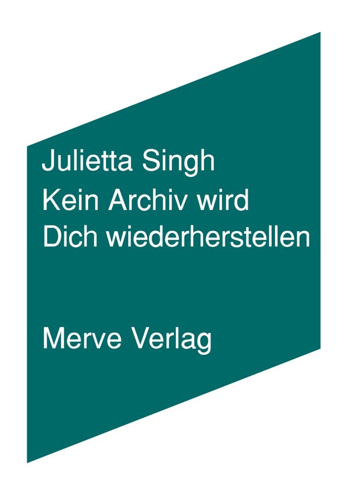 Kein Archiv wird Dich wiederherstellen main product photo