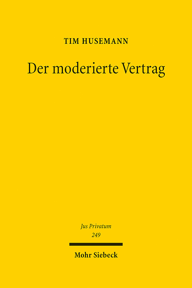 Der moderierte Vertrag main product photo