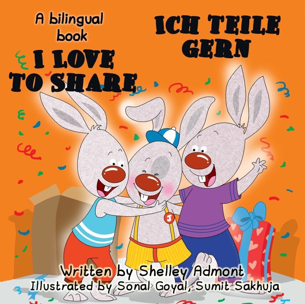 I Love to Share Ich teile gern main product photo