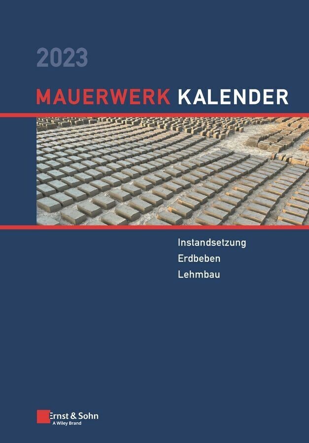 Mauerwerk-Kalender 2023 main product photo