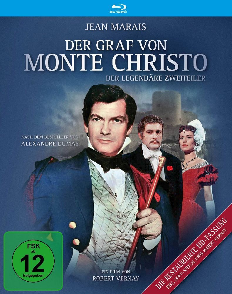 Der Graf von Monte Christo (1954), 1 Blu-ray (Restaurierte Fassung) main product photo