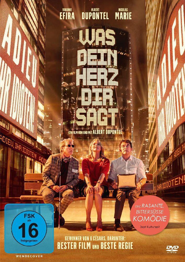 Was dein Herz dir sagt - Adieu ihr Idioten, 1 DVD main product photo
