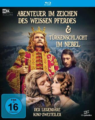 Abenteuer im Zeichen des weißen Pferdes & Türkenschlacht im Nebel - Doppelbox, 1 Blu-ray