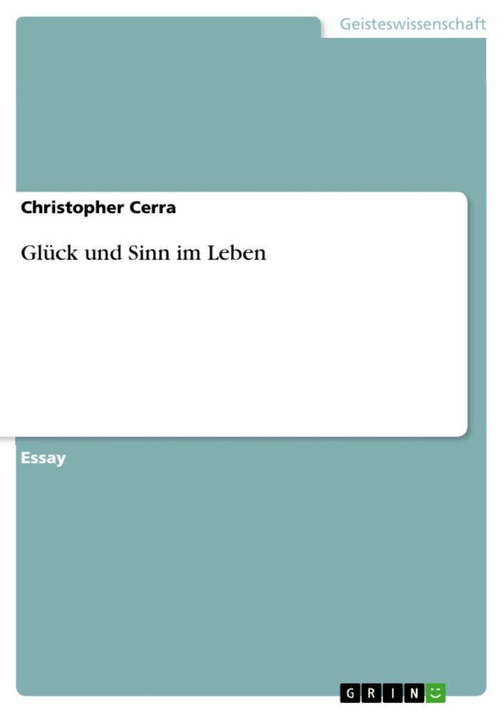 Glück und Sinn im Leben main product photo