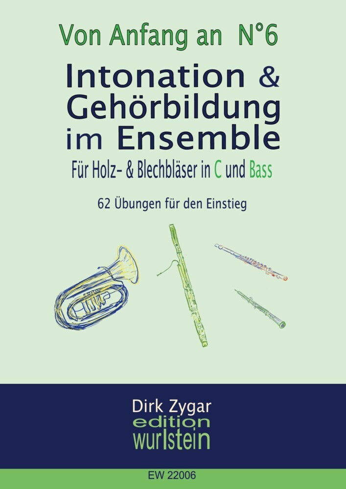 Intonation und Gehörbildung im Ensemble: Für Holz- und Blechbläser in C und Bass main product photo