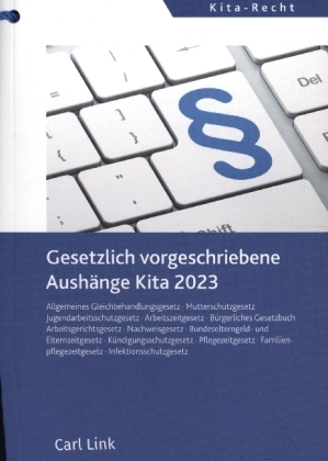 Gesetzlich vorgeschriebene Aushänge Kita 2023