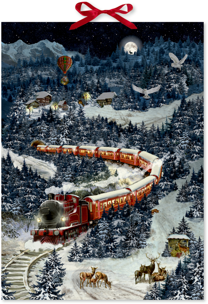 Weihnachtsexpress in Winterlandschaft main product photo