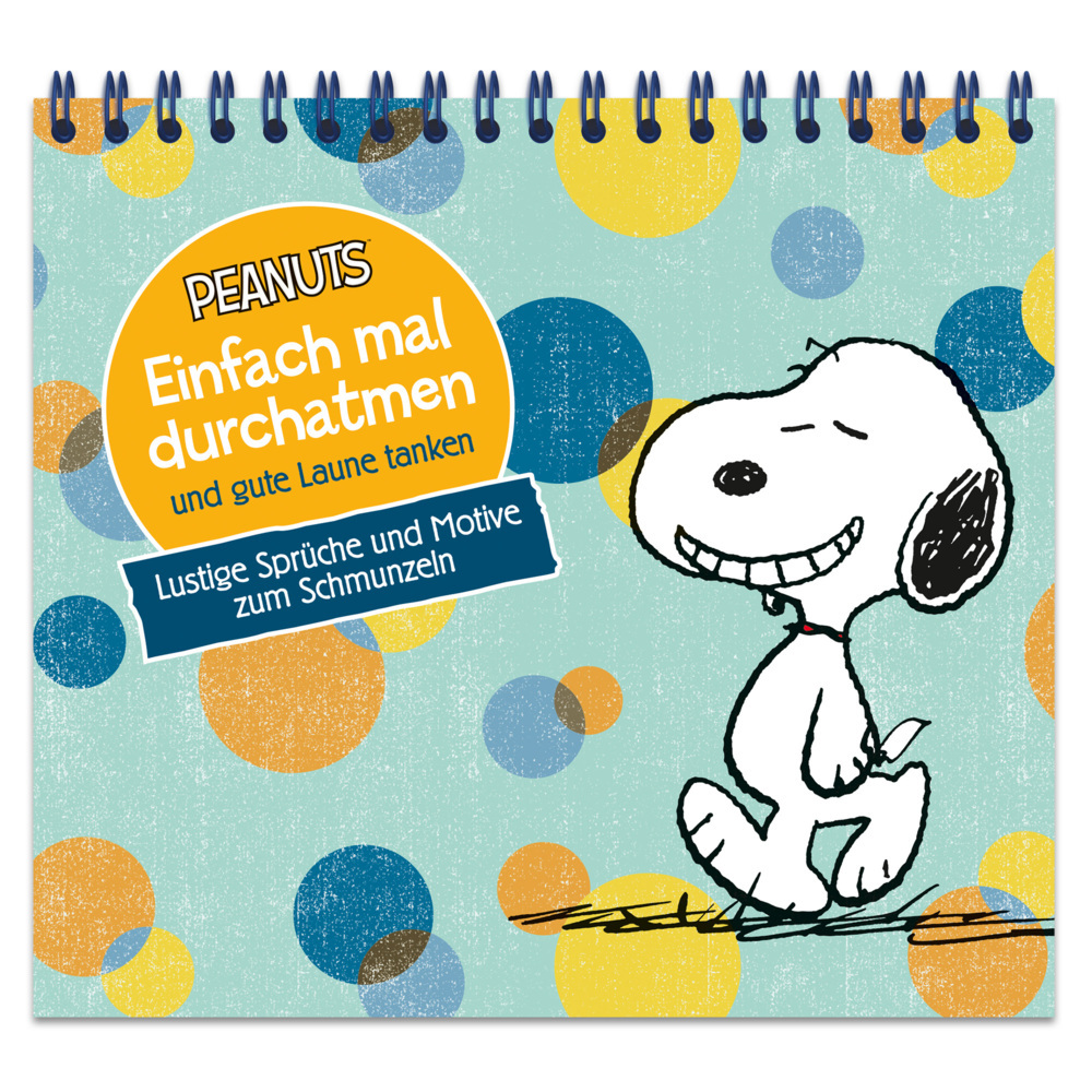 Peanuts - Einfach mal durchatmen und gute Laune tanken - Lustige Sprüche und Motive zum Schmunzeln main product photo