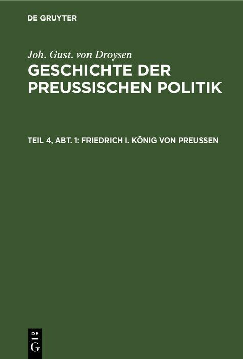 Friedrich I. König von Preußen main product photo