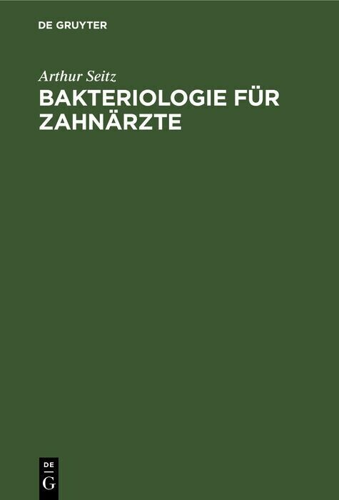 Bakteriologie für Zahnärzte main product photo