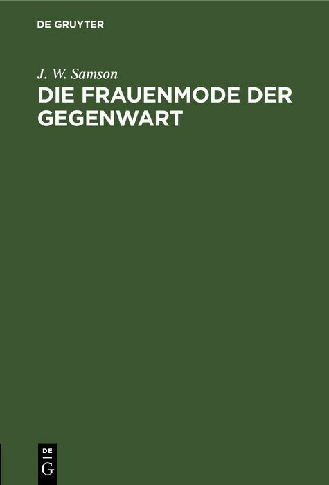 Die Frauenmode der Gegenwart main product photo