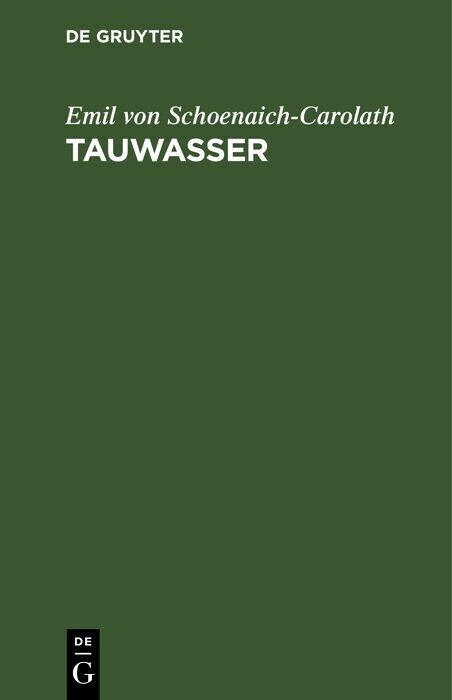 Tauwasser main product photo
