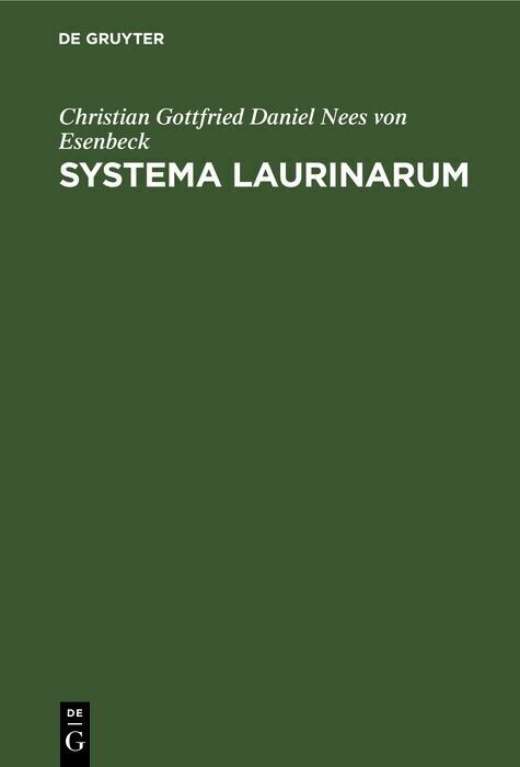 Systema Laurinarum main product photo