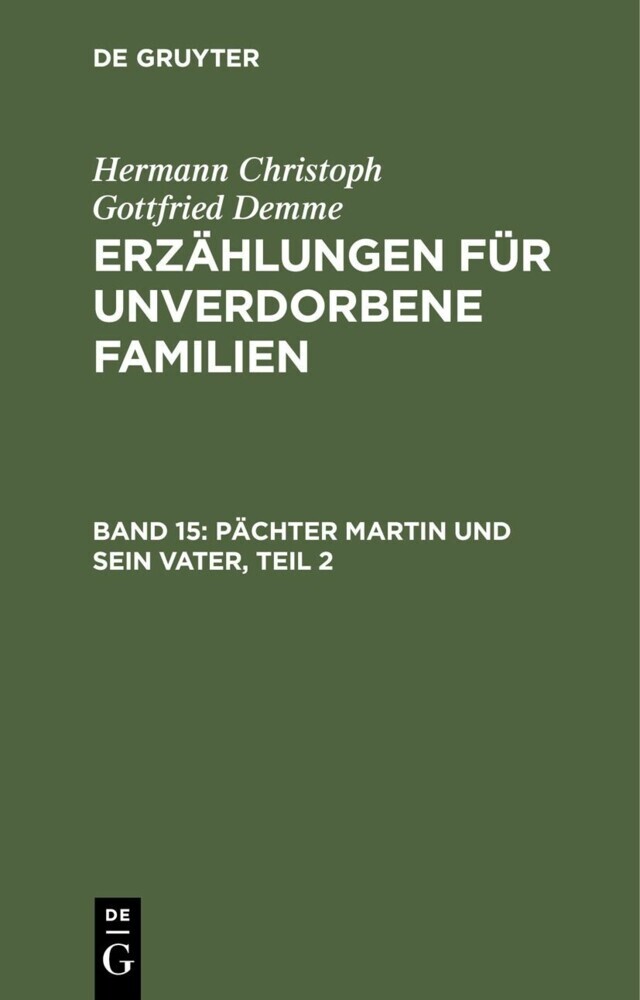 Pächter Martin und sein Vater, Teil 2 main product photo