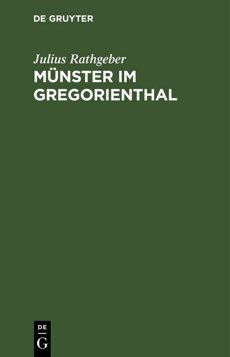 Münster im Gregorienthal main product photo