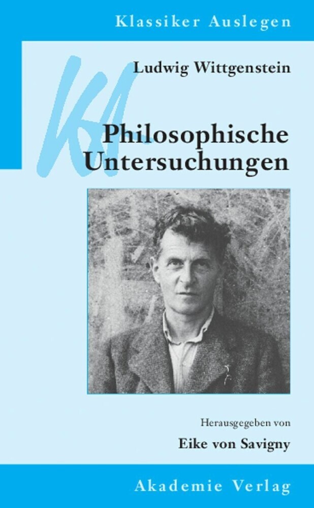 Ludwig Wittgenstein: Philosophische Untersuchungen main product photo