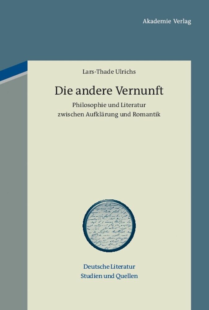 Die andere Vernunft main product photo