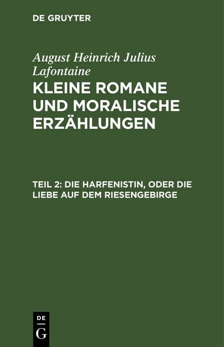 Die Harfenistin, oder die Liebe auf dem Riesengebirge main product photo