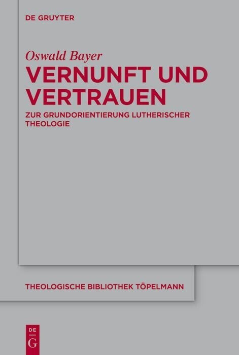 Vernunft und Vertrauen main product photo