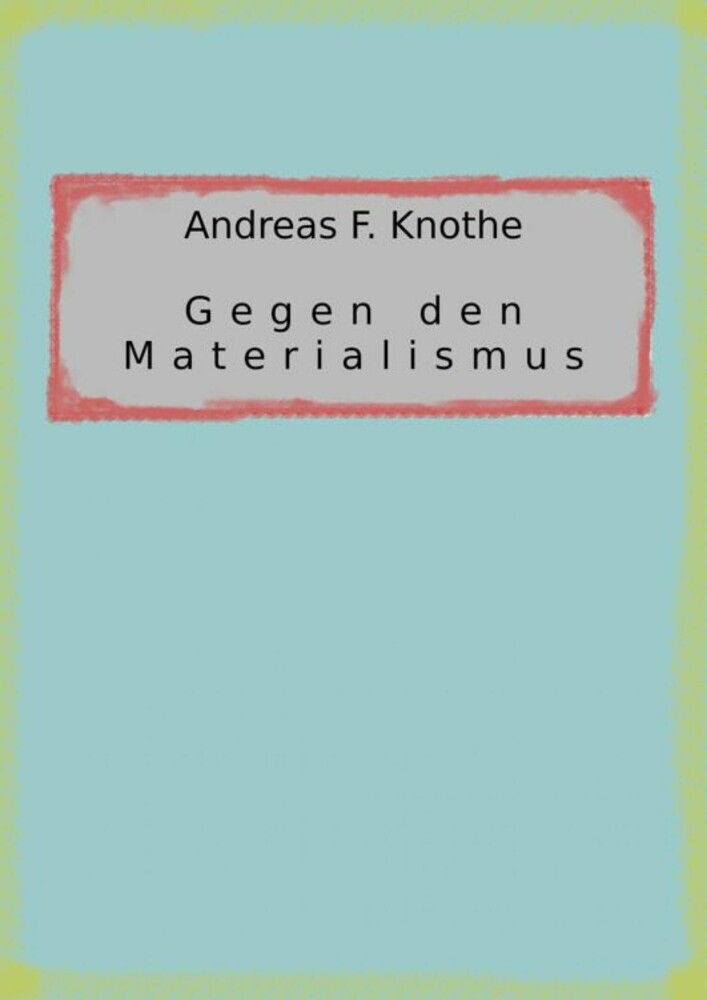Gegen den Materialismus main product photo