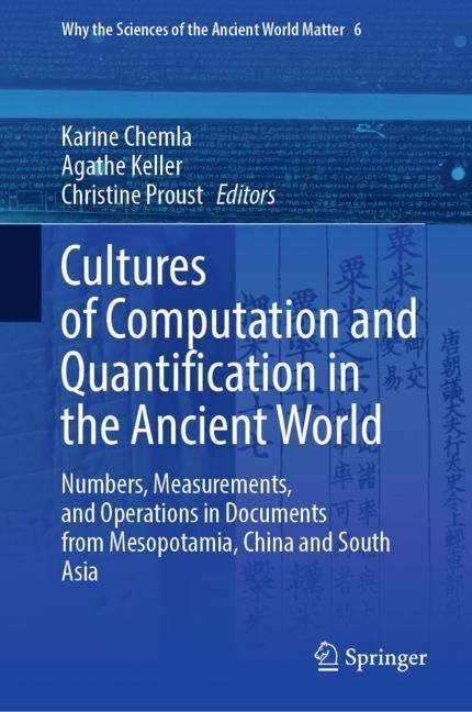 Cultures of Computation and Quantification in the Ancient World main product photo