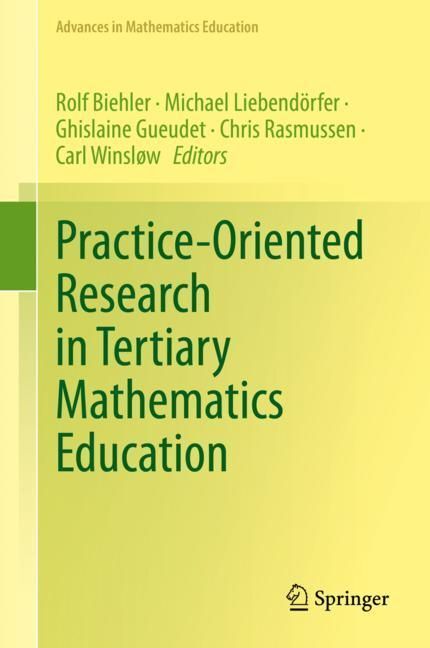 Practice-Oriented Research in Tertiary Mathematics Education main product photo