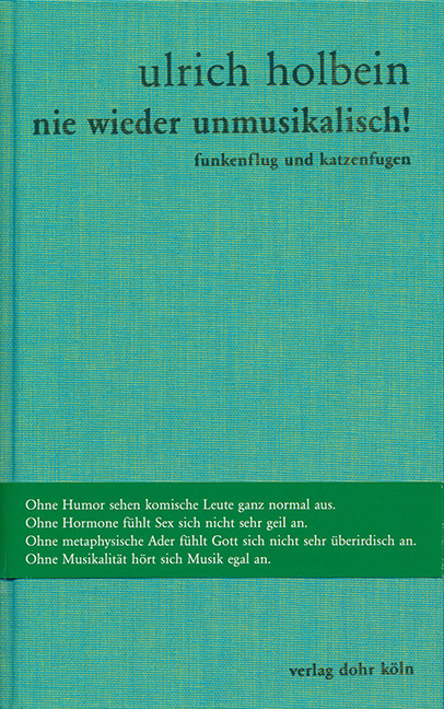 Nie wieder unmusikalisch! main product photo