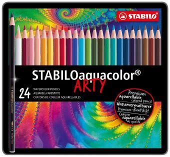 STABILOaquacolor 24er Metalletui ARTY"
