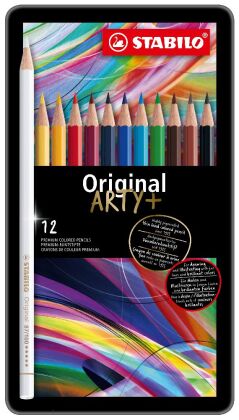 STABILO Original 12er Metalletui ARTY+"