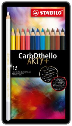 STABILO CarbOthello 12er Metalletui ARTY+"