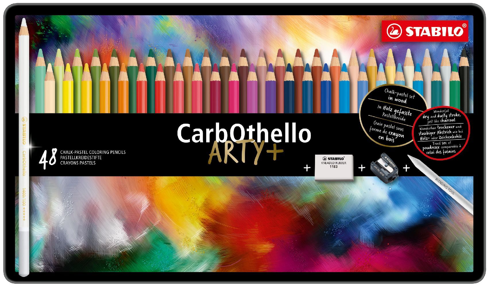 STABILO CarbOthello 48er Metalletui ARTY+" main product photo