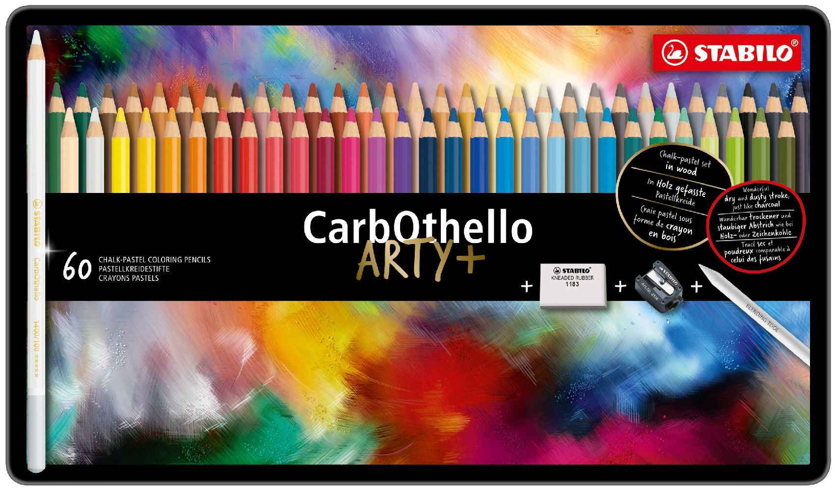 STABILO CarbOthello 60er Metalletui ARTY+" main product photo