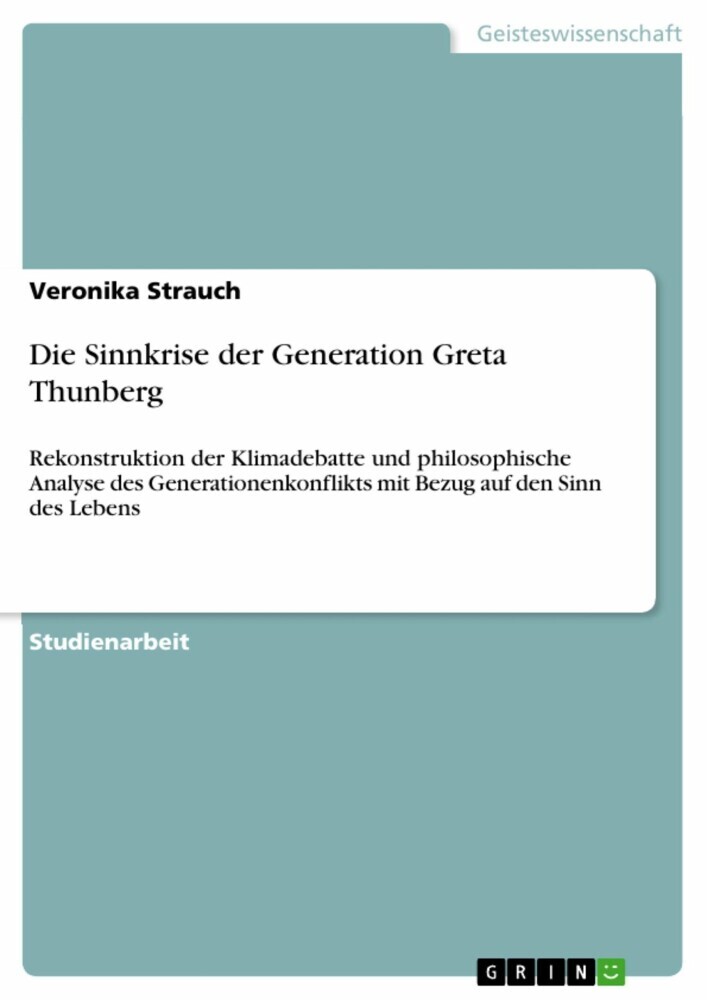 Die Sinnkrise der Generation Greta Thunberg main product photo