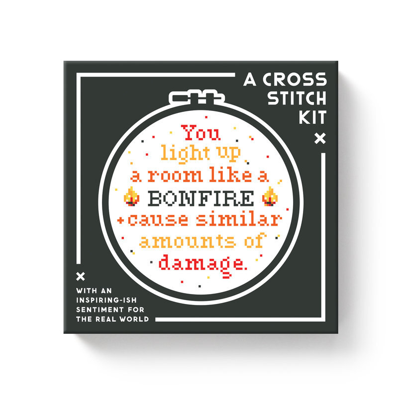 You Light Up A Room Cross Stitch Kit main product photo